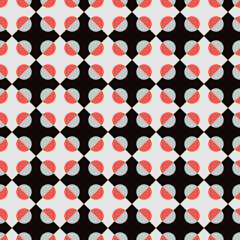 点を中心にした90度鏡映