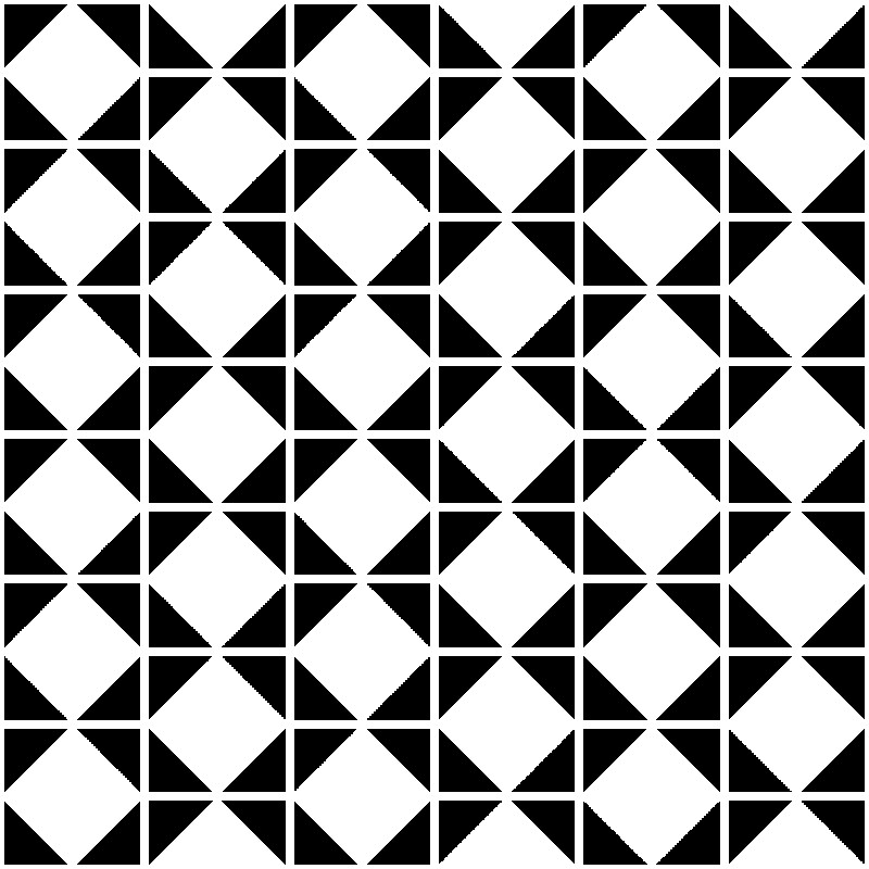 cmm 2本の対角線の両方に鏡映